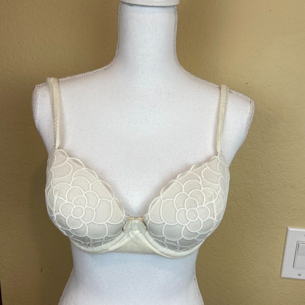 LOU Paris Bra Push up Ivory Size 34C